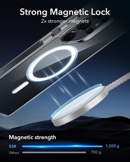 Foto 3 | Funda De Teléfono Esr Para Samsung Galaxy S25 Ultra Clear, Resistente Al Amarilleo - Venta Internacional.