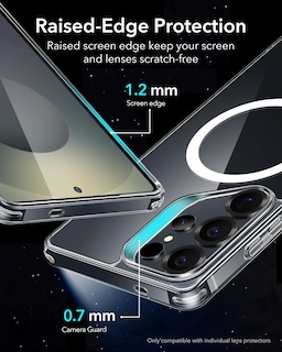 Foto 6 | Funda De Teléfono Esr Para Samsung Galaxy S25 Ultra Clear, Resistente Al Amarilleo - Venta Internacional.