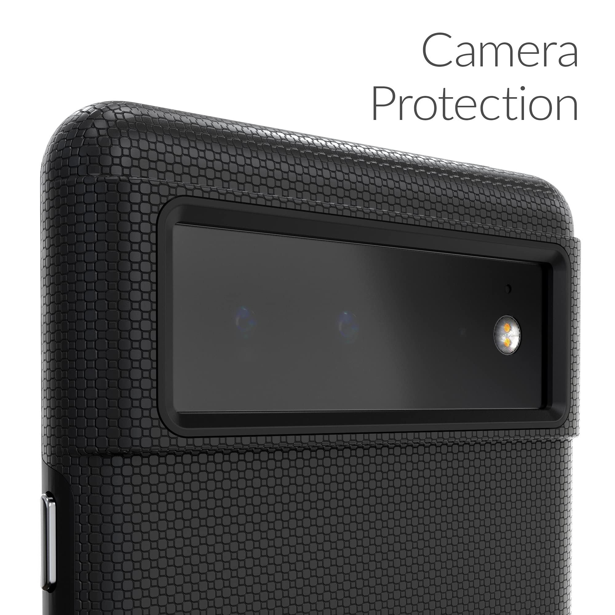Foto 4 pulgar | Funda Crave Dual Guard A Prueba De Golpes Para Google Pixel 6, Color Negro - Venta Internacional.