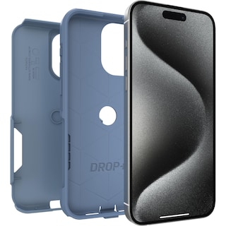 Foto 4 | Funda Otterbox Commuter Series Para Iphone 15 Pro Max, Color Azul - Venta Internacional.
