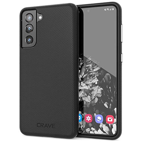 Foto 1 | Funda De Teléfono Crave Dual Guard Para Samsung Galaxy S21 - Negra - Venta Internacional.