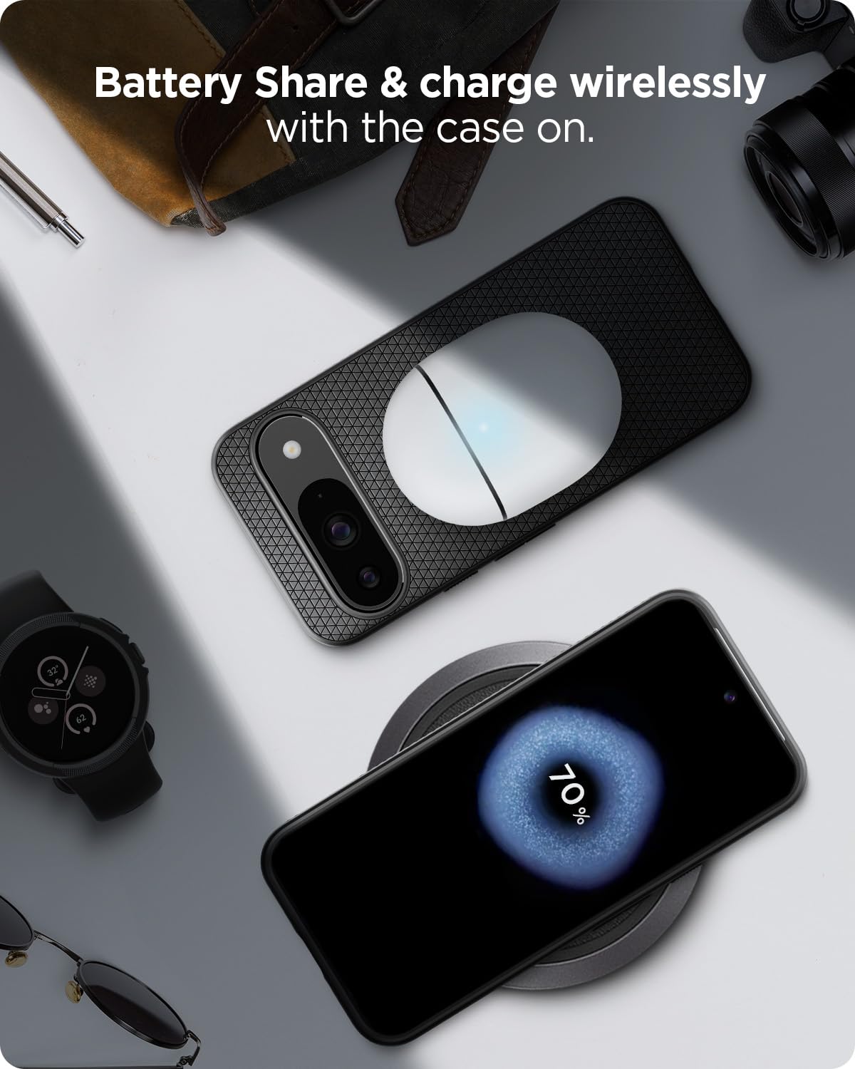 Foto 6 | Funda Spigen Liquid Air Para Pixel 9/pixel 9 Pro (2024) - Venta Internacional.