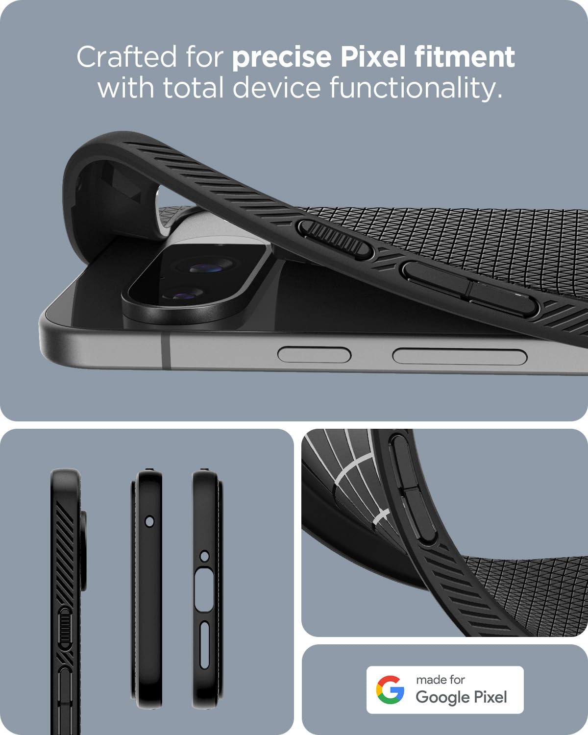 Foto 7 | Funda Spigen Liquid Air Para Pixel 9/pixel 9 Pro (2024) - Venta Internacional.