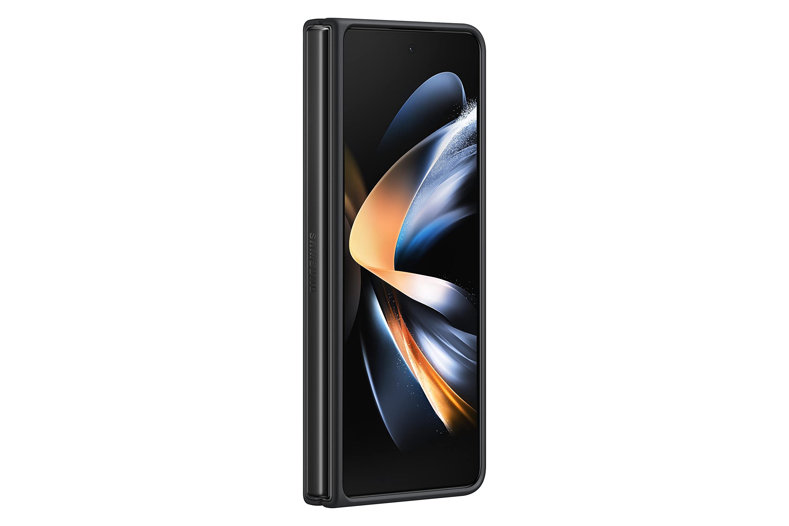 Foto 3 | Funda De Piel Para Samsung Galaxy Z Fold4, Color Negro - Venta Internacional.