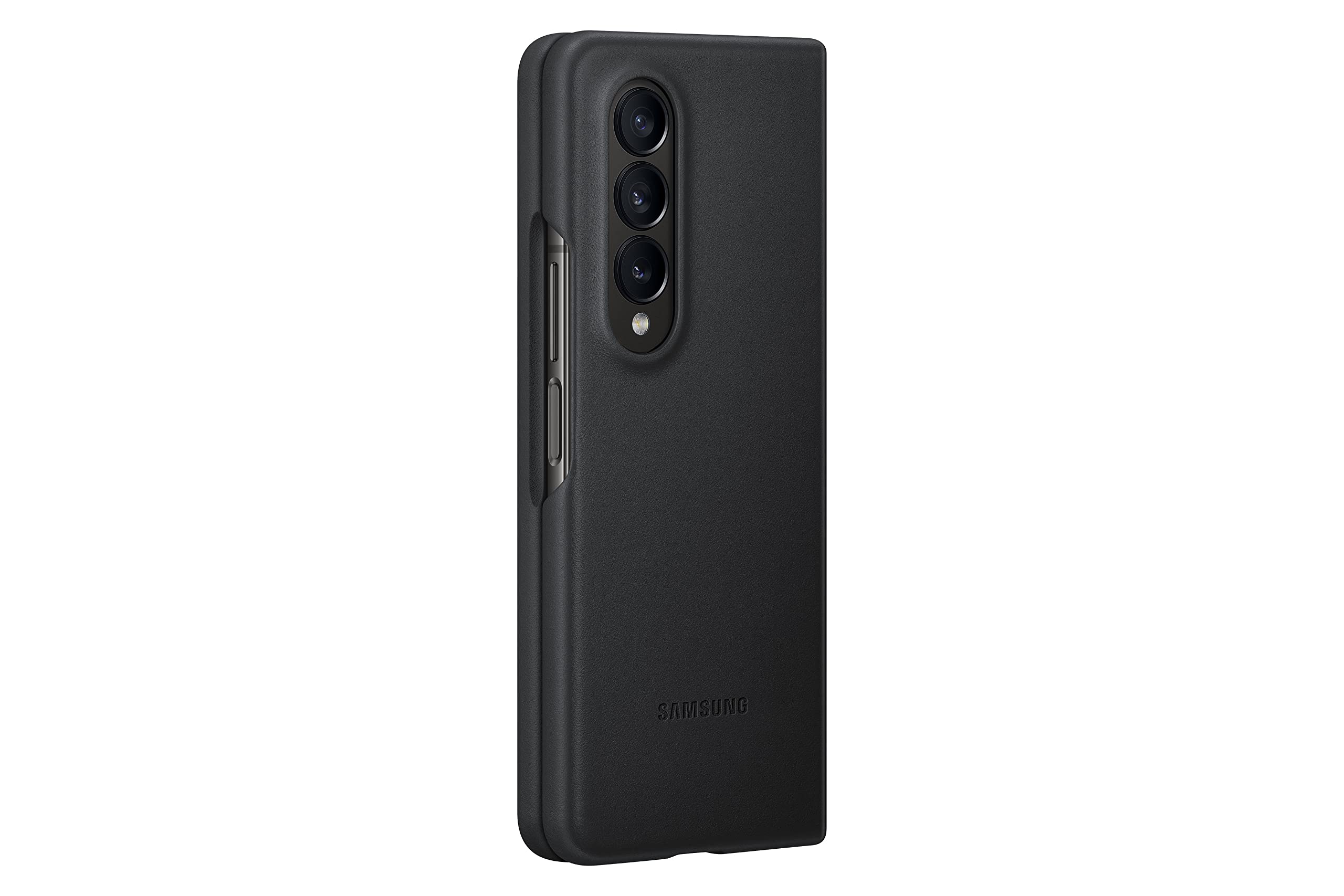 Foto 4 | Funda De Piel Para Samsung Galaxy Z Fold4, Color Negro - Venta Internacional.