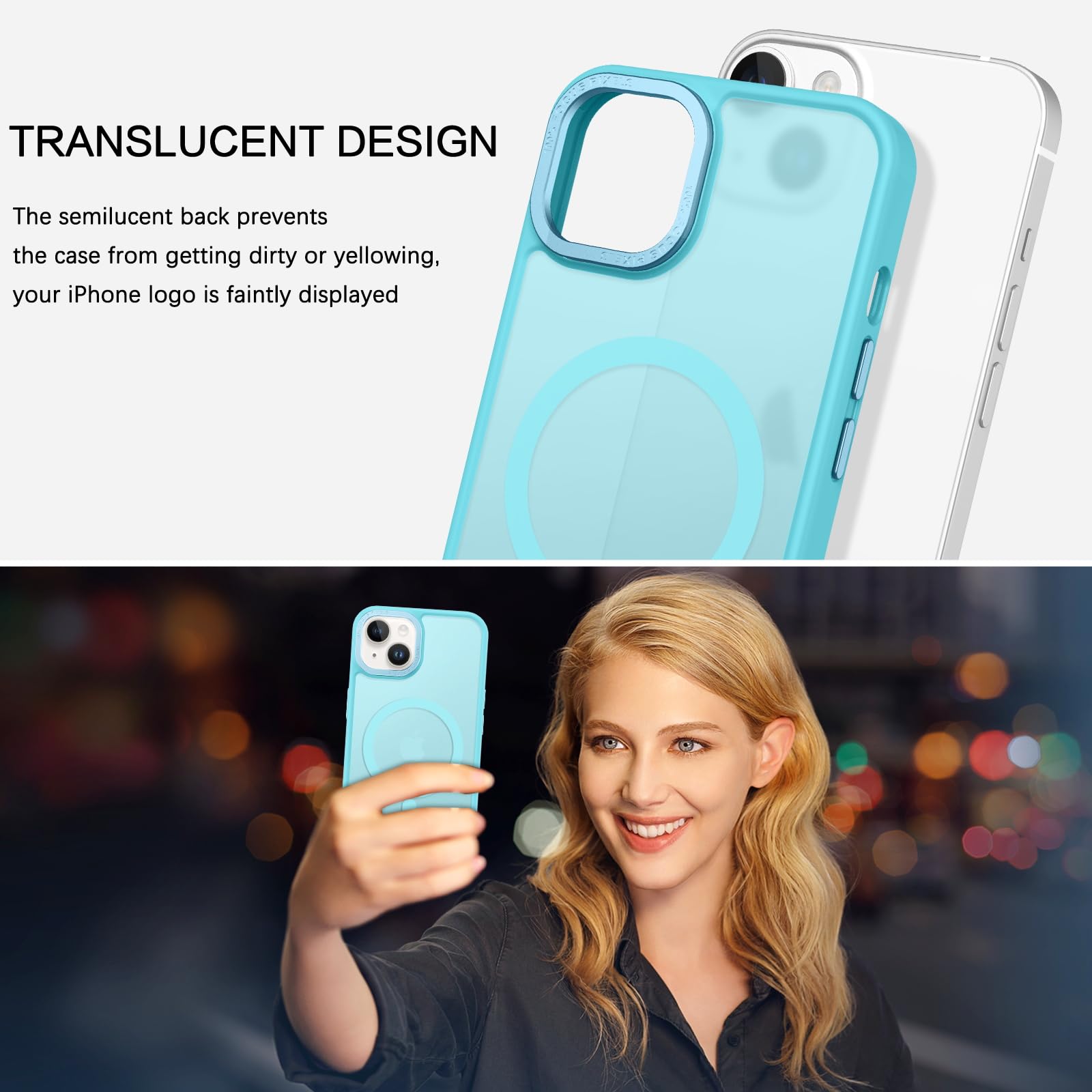 Foto 8 pulgar | Funda Magnética Bentoben Para Iphone 13/14 6.1 - Venta Internacional.