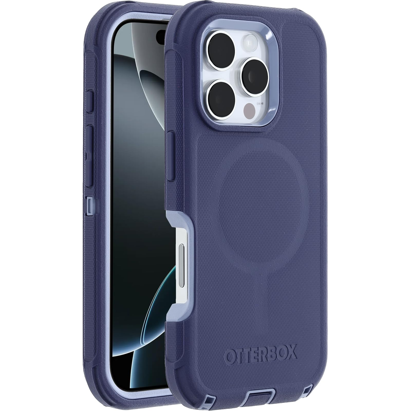Foto 4 pulgar | Funda Otterbox Defender Series Para Iphone 16 Pro Denver Dusk - Venta Internacional.