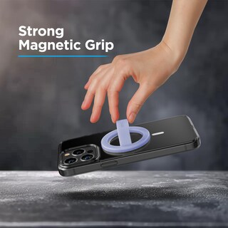 Foto 5 | Soporte De Agarre Para Teléfono Con Funda De Silicona Magnética Para Iphone - Venta Internacional.