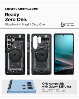 Foto 2 | Funda Spigen Ultra Hybrid Magfit Para Samsung Galaxy S25 Ultra - Venta Internacional.