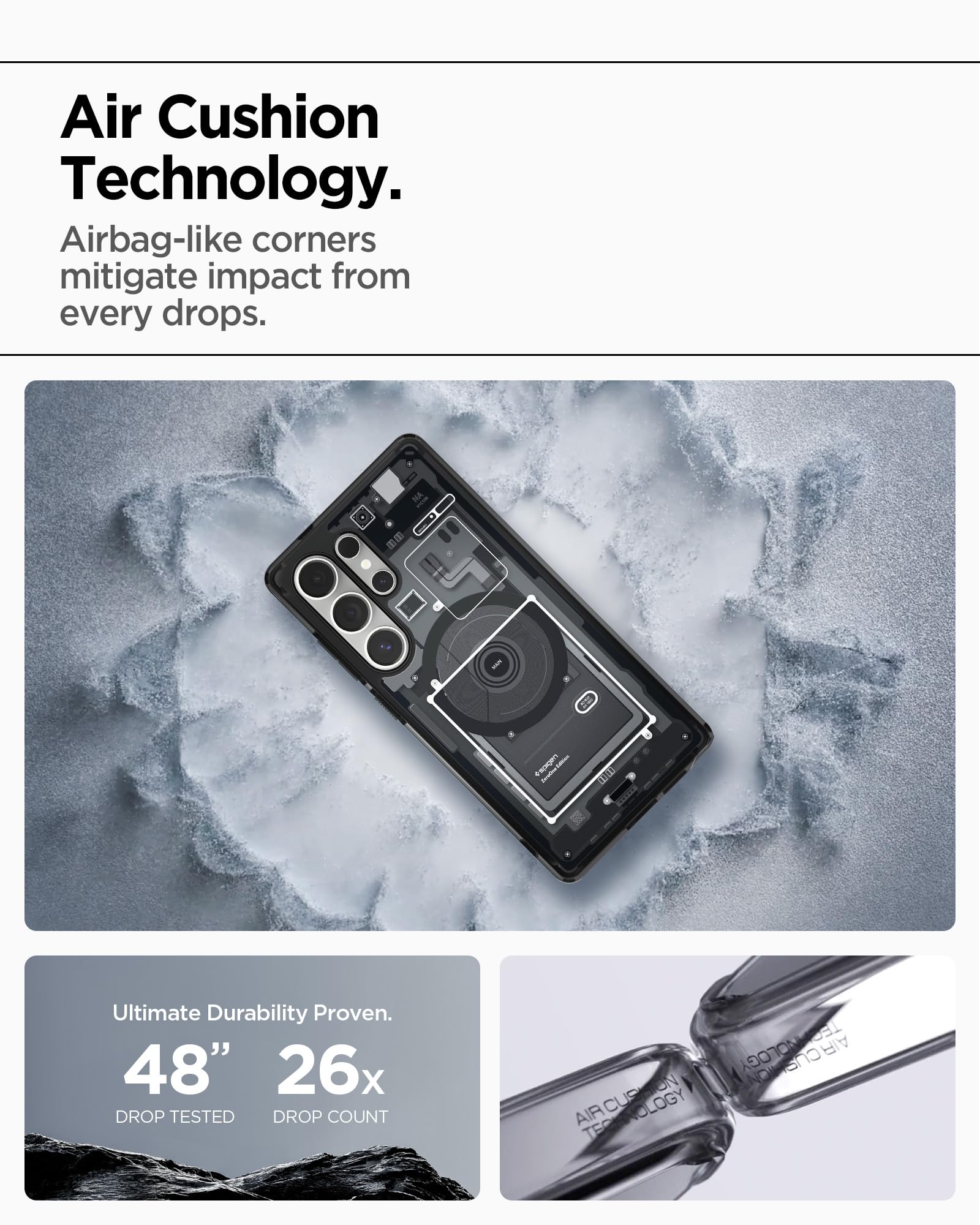 Foto 8 pulgar | Funda Spigen Ultra Hybrid Magfit Para Samsung Galaxy S25 Ultra - Venta Internacional.