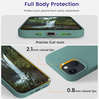 Foto 3 | Funda De Teléfono Otofly De Silicona A Prueba De Golpes Para Iphone 13 6.1 - Venta Internacional.