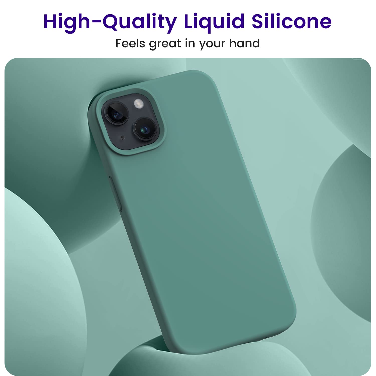 Foto 5 pulgar | Funda De Teléfono Otofly De Silicona A Prueba De Golpes Para Iphone 13 6.1 - Venta Internacional.