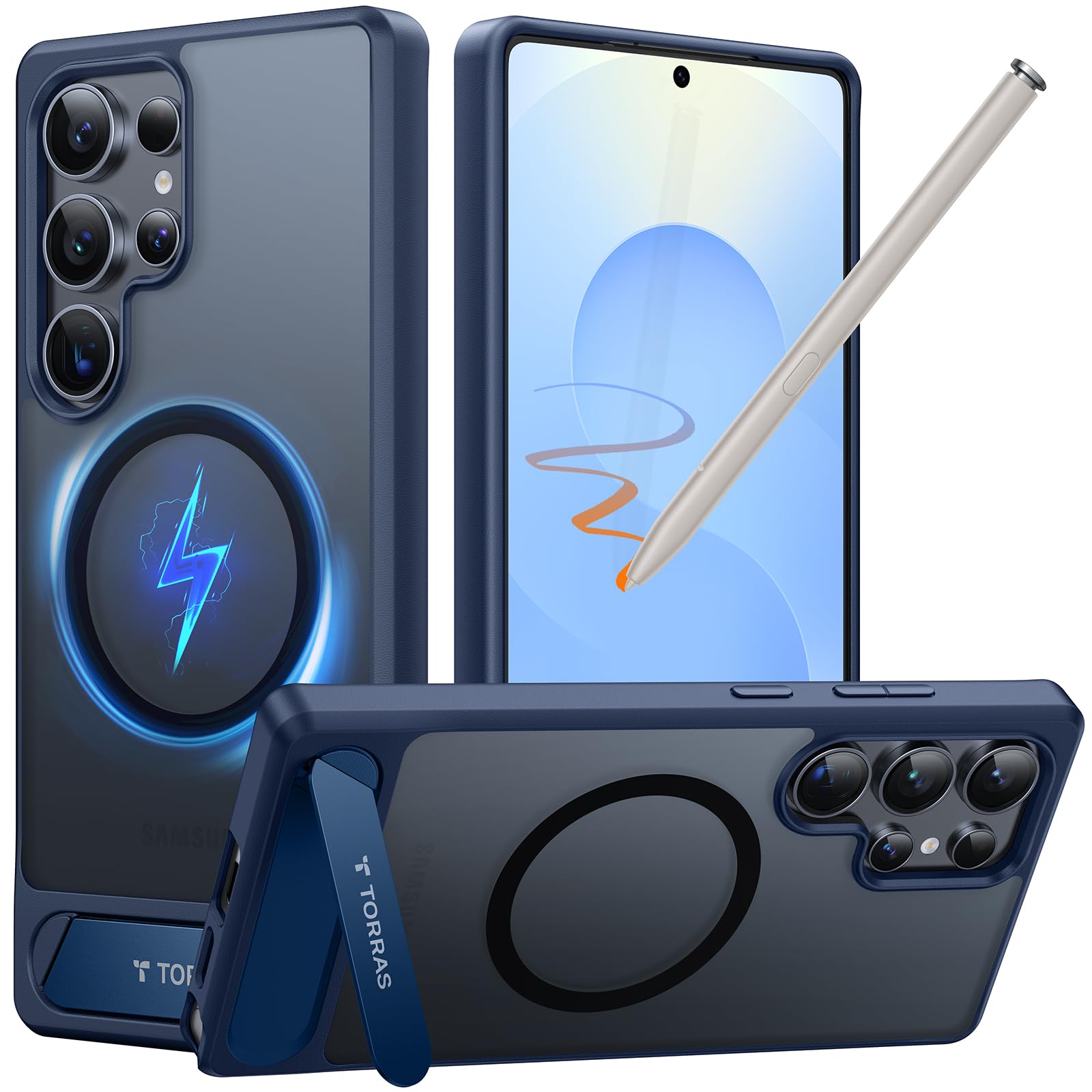 Foto 1 | Funda De Teléfono Torras Con Soporte Magnético Para Samsung Galaxy S25 Ultra - Venta Internacional.