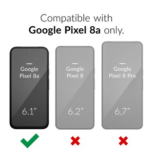 Foto 2 | Funda De Teléfono Crave Dual Guard Para Google Pixel 8a, Color Verde Bosque - Venta Internacional.