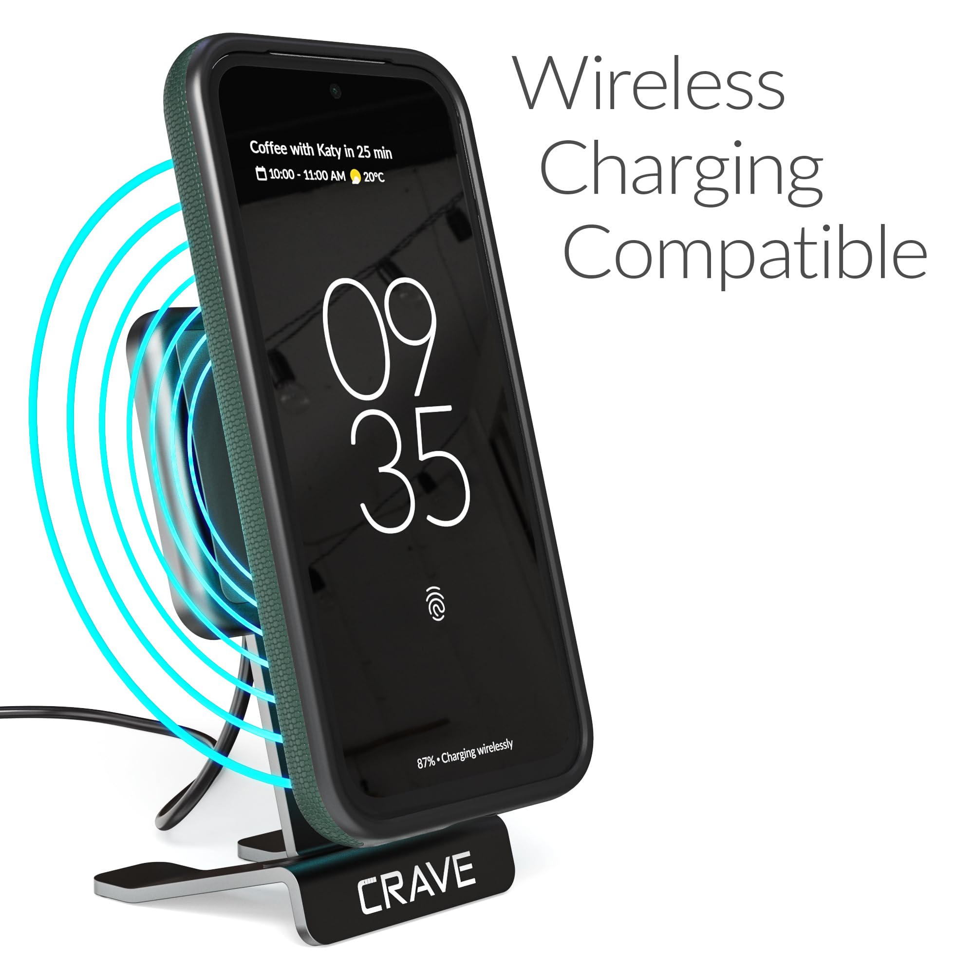 Foto 7 pulgar | Funda De Teléfono Crave Dual Guard Para Google Pixel 8a, Color Verde Bosque - Venta Internacional.