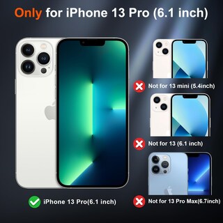Foto 2 | Funda Magnética Supfine Para Iphone 13 Pro, Color Morado Oscuro - Venta Internacional.