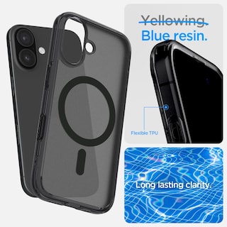 Foto 7 | Funda De Teléfono Spigen Ultra Hybrid T Magfit Para Iphone 16 - Venta Internacional.