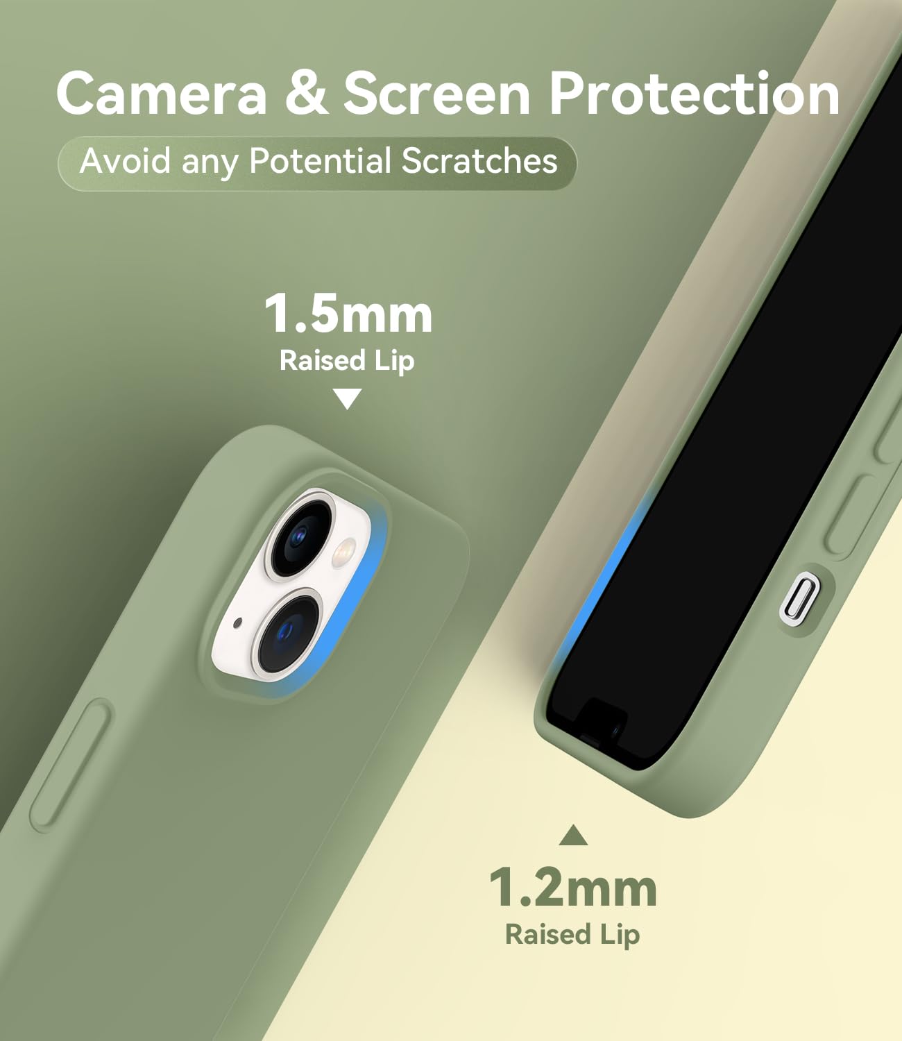 Foto 8 pulgar | Funda Magnética Aotesier Para Iphone 13 Mini, Color Verde Té - Venta Internacional.