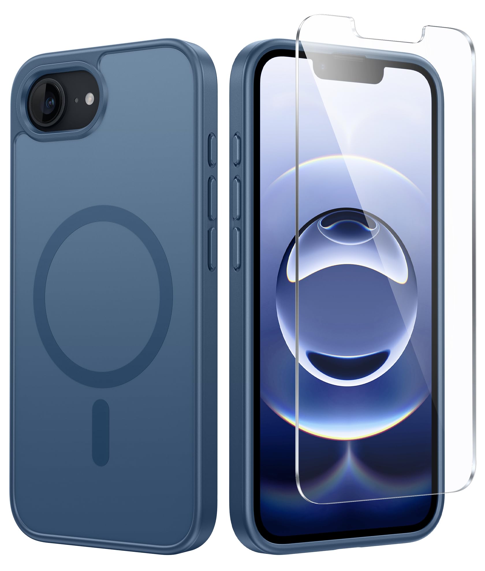Foto 2 pulgar | Funda De Teléfono Fntcase Para Iphone 16e Magnética A Prueba De Golpes Mate - Venta Internacional.