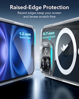 Foto 6 | Funda De Teléfono Esr Para Iphone 16 Con Magsafe Clear A Prueba De Golpes - Venta Internacional.