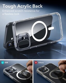 Foto 7 | Funda De Teléfono Esr Para Iphone 16 Con Magsafe Clear A Prueba De Golpes - Venta Internacional.