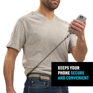 Foto 3 | Enganche Antirrobo Para Phone Anchor And Tether Nite Ize, Negro - Venta Internacional.