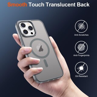 Foto 6 | Funda De Teléfono Supfine Magnetic Para Iphone 13 Pro Gris - Venta Internacional.