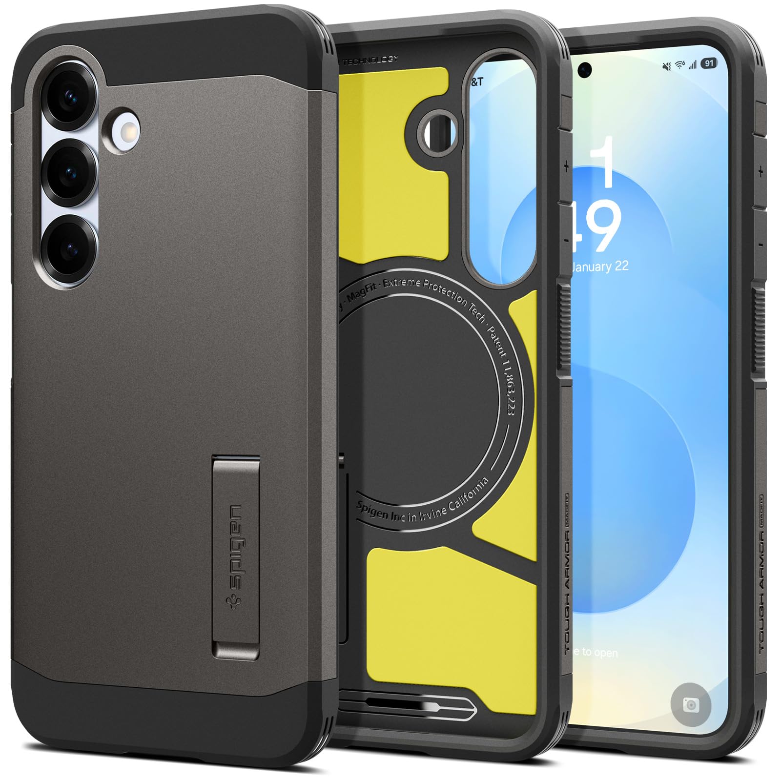 Foto 1 | Funda Spigen Tough Armor (ai) Magfit Para Samsung Galaxy S25 - Venta Internacional.