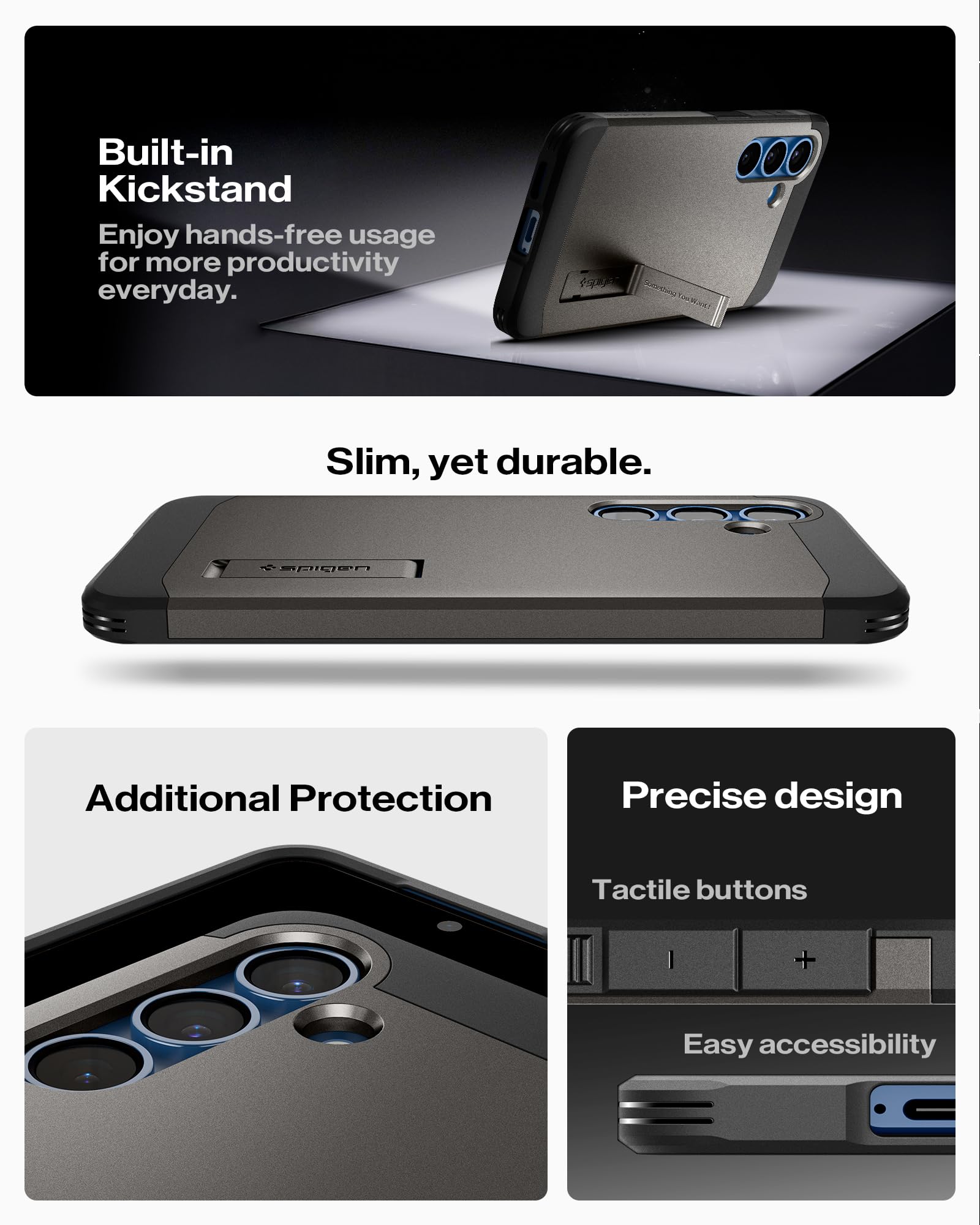 Foto 8 pulgar | Funda Spigen Tough Armor (ai) Magfit Para Samsung Galaxy S25 - Venta Internacional.