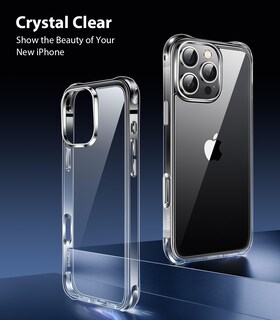 Foto 3 | Funda De Teléfono Mkeke Para Iphone 16 Pro Max, Transparente, A Prueba De Golpes - Venta Internacional.