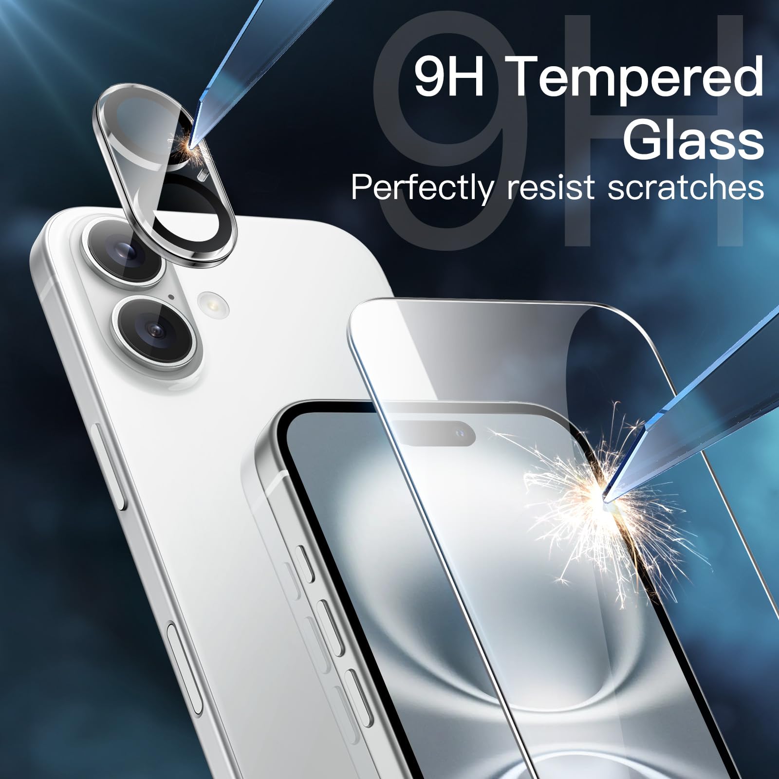 Foto 6 pulgar | Funda Jetech 5 En 1 Para Iphone 16 De 6.1 Pulgadas Con Protectores - Venta Internacional.