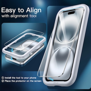 Foto 7 | Funda Jetech 5 En 1 Para Iphone 16 De 6.1 Pulgadas Con Protectores - Venta Internacional.