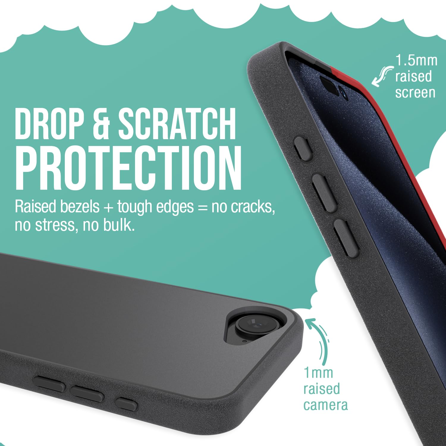 Foto 5 pulgar | Funda Para Teléfono Smartish  Iphone 16e Magsafe Gripmunk Black - Venta Internacional.