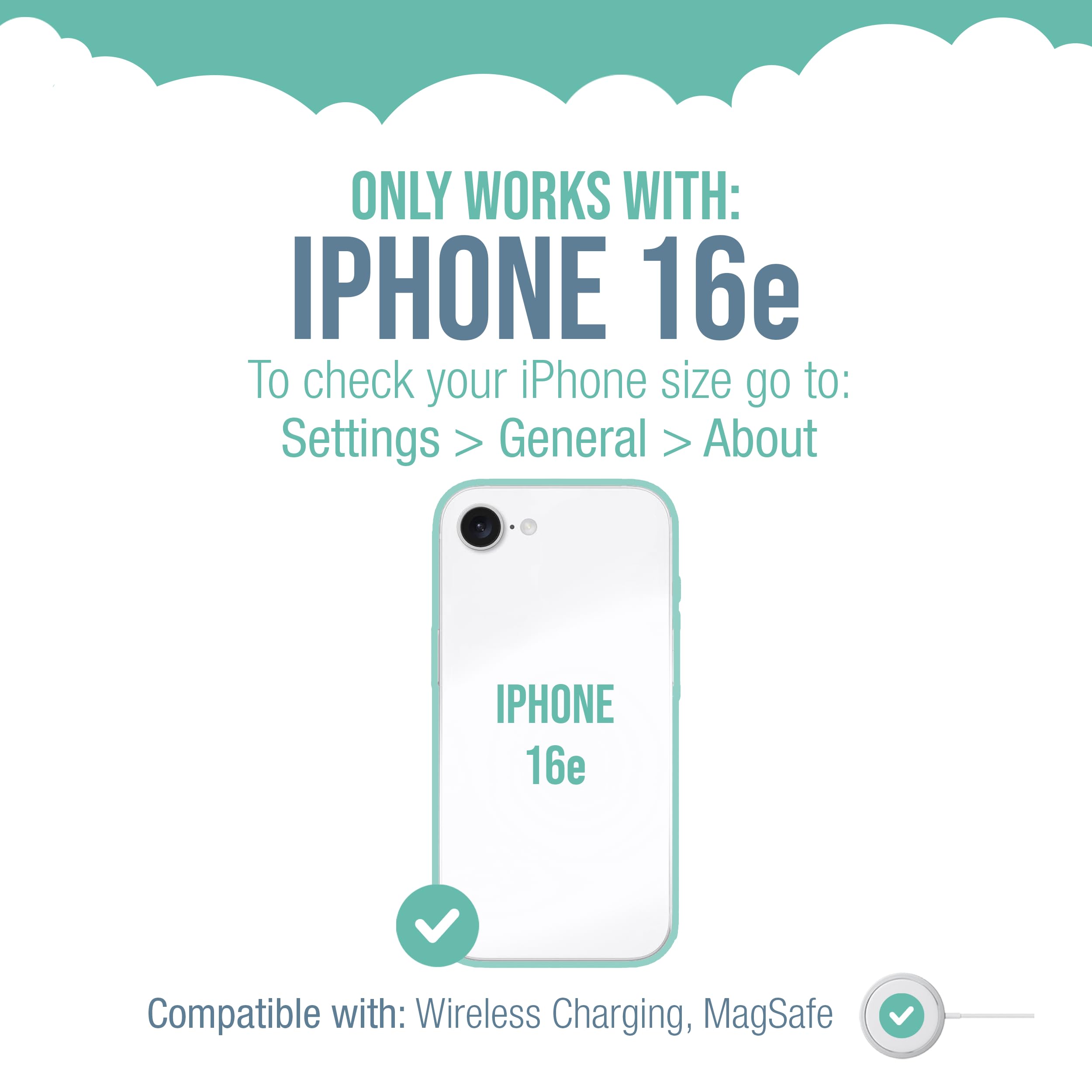 Foto 6 pulgar | Funda Para Teléfono Smartish  Iphone 16e Magsafe Gripmunk Black - Venta Internacional.