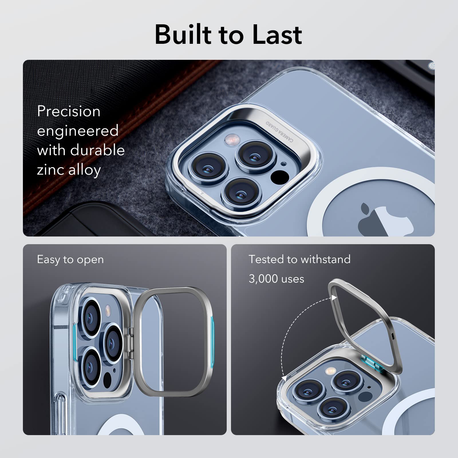 Foto 7 pulgar | Funda De Teléfono Esr Para Iphone 13 Pro Con Magsafe Clear Halolock - Venta Internacional.