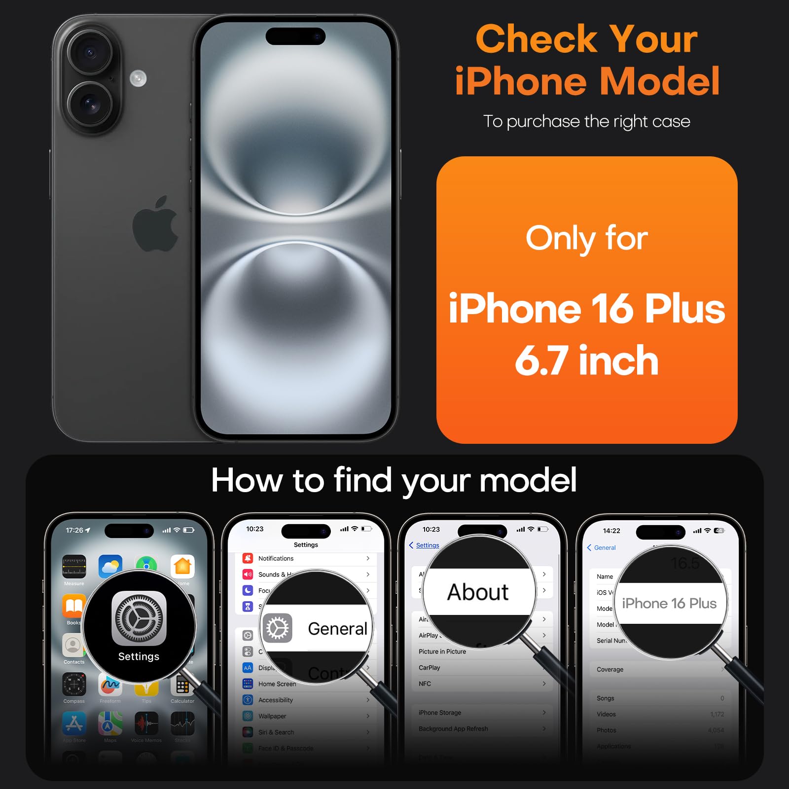 Foto 7 | Funda Tauri 3 En 1 Para Iphone 16 Plus Con 2 Protectores De Pantalla - Venta Internacional.
