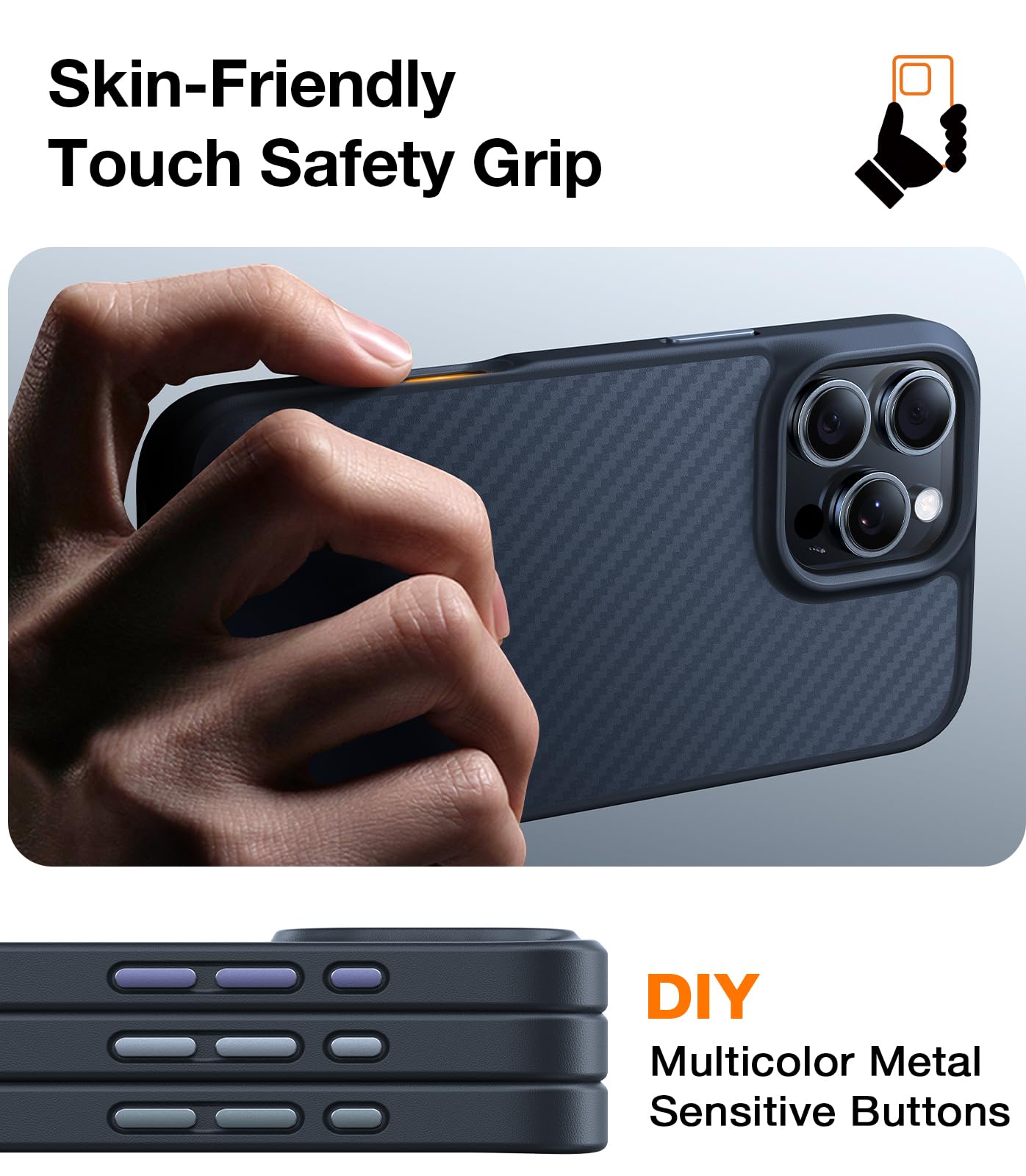 Foto 8 pulgar | Funda Para Teléfono Torras, Magnética Mejorada, A Prueba De Golpes, Iphone 16 Pro - Venta Internacional.