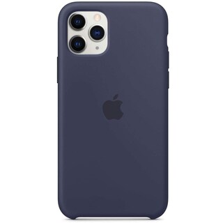 Foto 3 | Funda De Silicona Para Apple Iphone 11 Pro, Color Azul Medianoche - Venta Internacional.