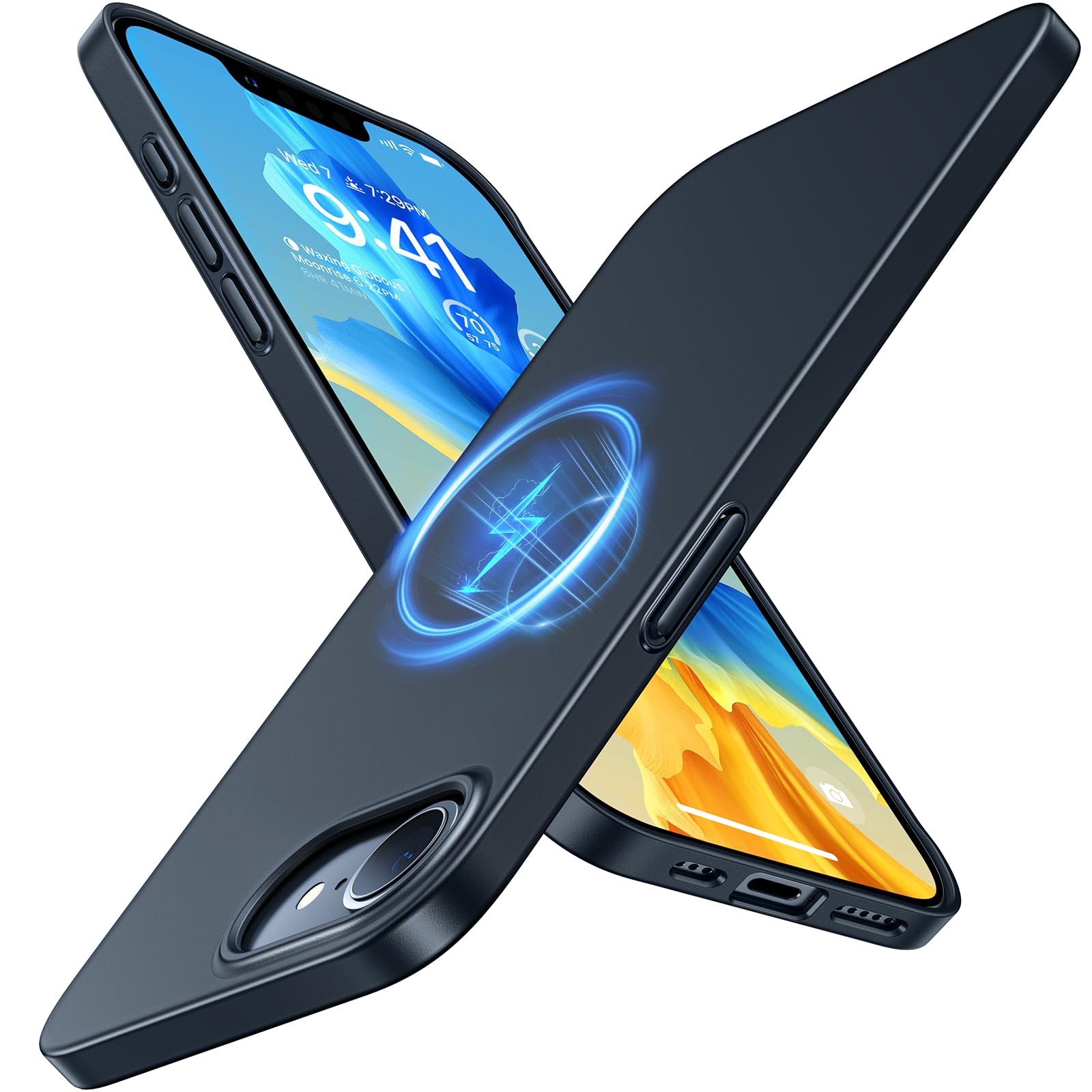 Foto 2 pulgar | Funda De Teléfono Torras Magnetic Slim Fit Para Iphone 16e De 6.1 Pulgadas - Venta Internacional.