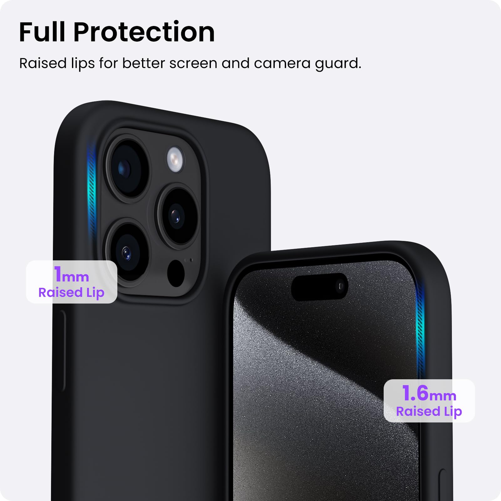 Foto 4 | Funda De Teléfono Ornarto Compatible Con Iphone 15 Pro Max De 6.7 Pulgadas - Venta Internacional.
