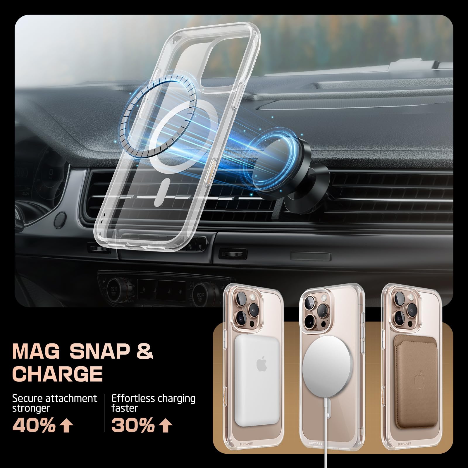 Foto 6 pulgar | Funda De Teléfono Supcase Unicorn Beetle Mag Para Iphone 16 Pro - Venta Internacional.