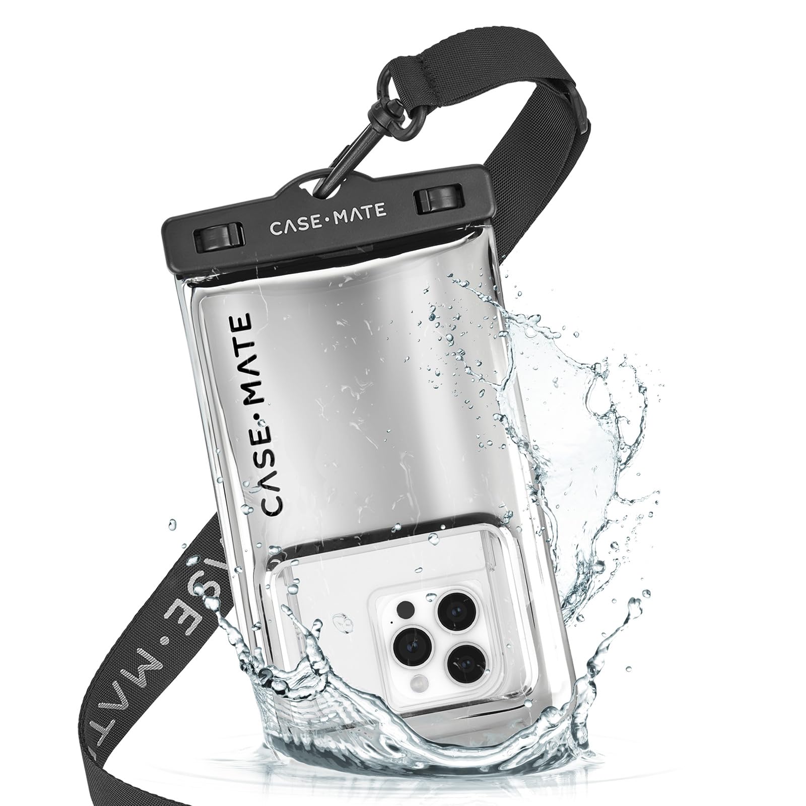 Foto 2 pulgar | Funda Impermeable Para Iphone Case-mate Ip68, Color Plateado - Venta Internacional.