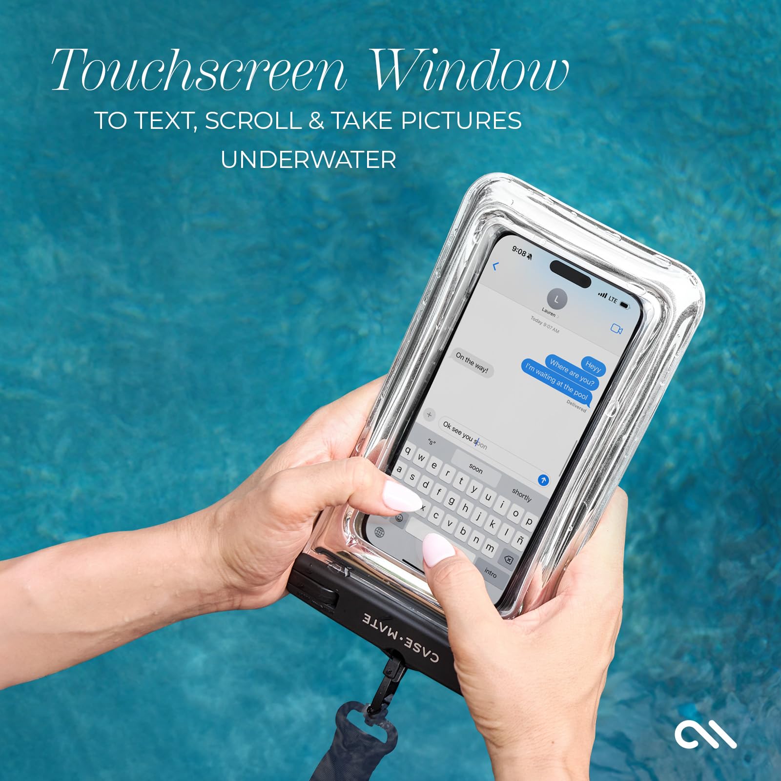 Foto 3 pulgar | Funda Impermeable Para Iphone Case-mate Ip68, Color Plateado - Venta Internacional.