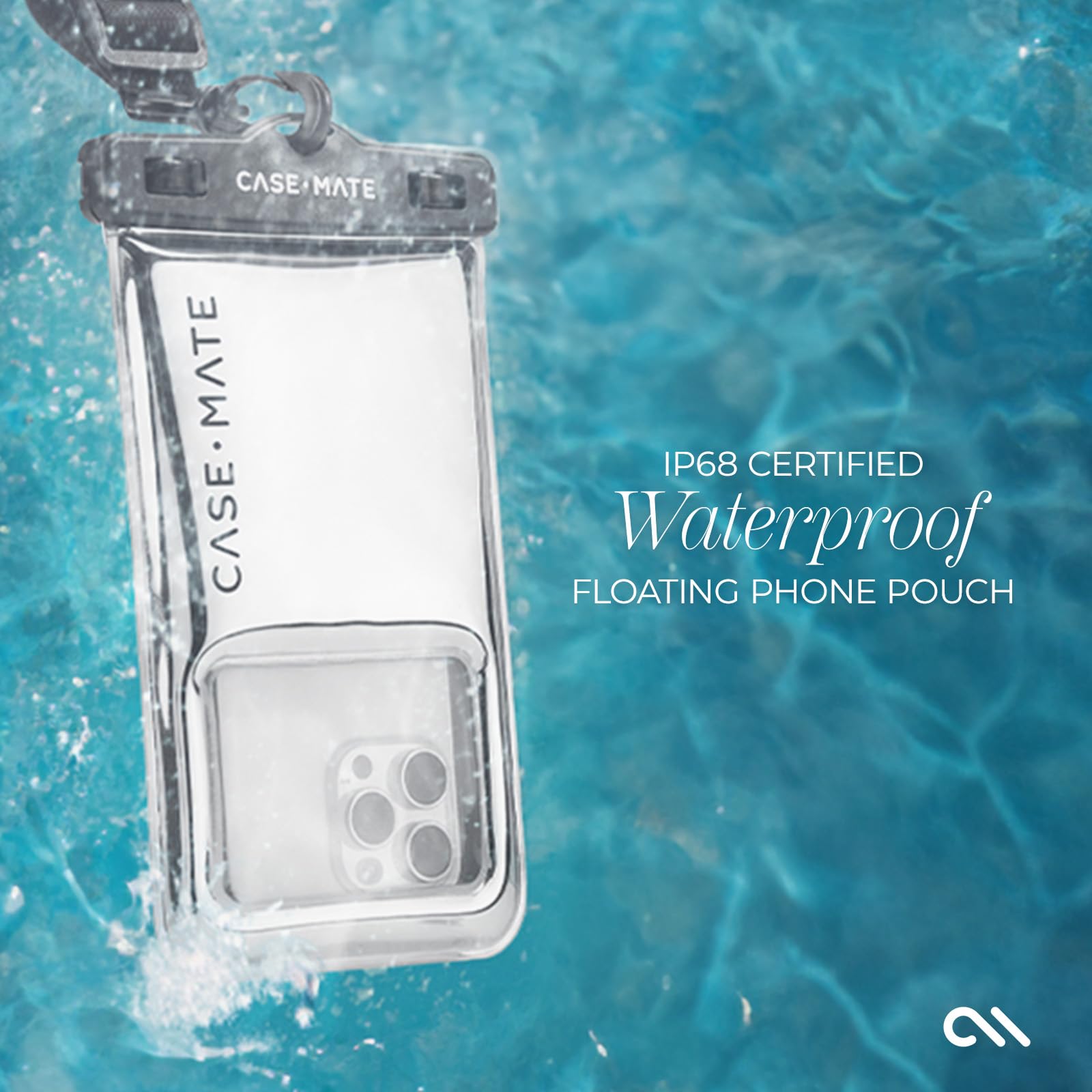 Foto 3 | Funda Impermeable Para Iphone Case-mate Ip68, Color Plateado - Venta Internacional.