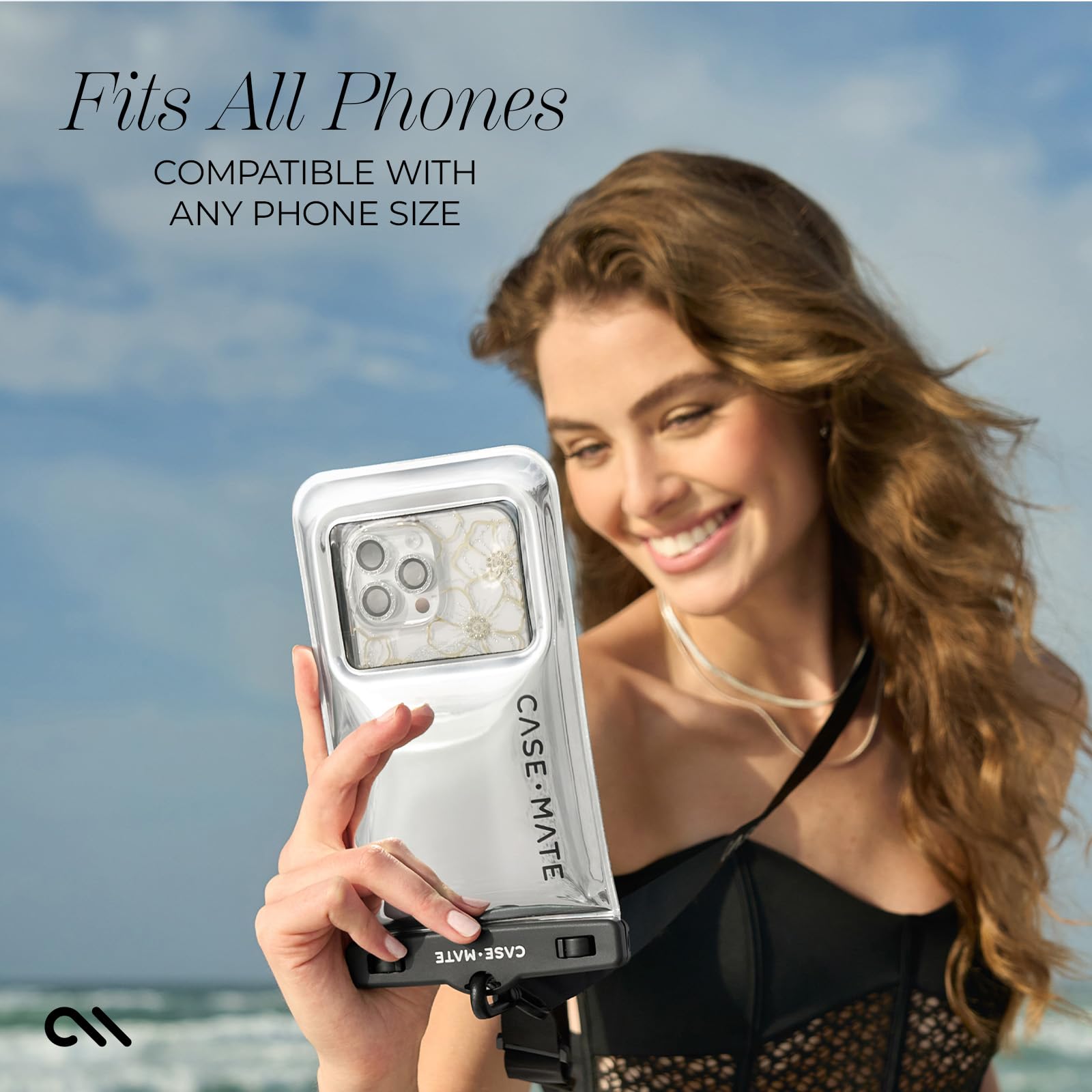 Foto 6 pulgar | Funda Impermeable Para Iphone Case-mate Ip68, Color Plateado - Venta Internacional.