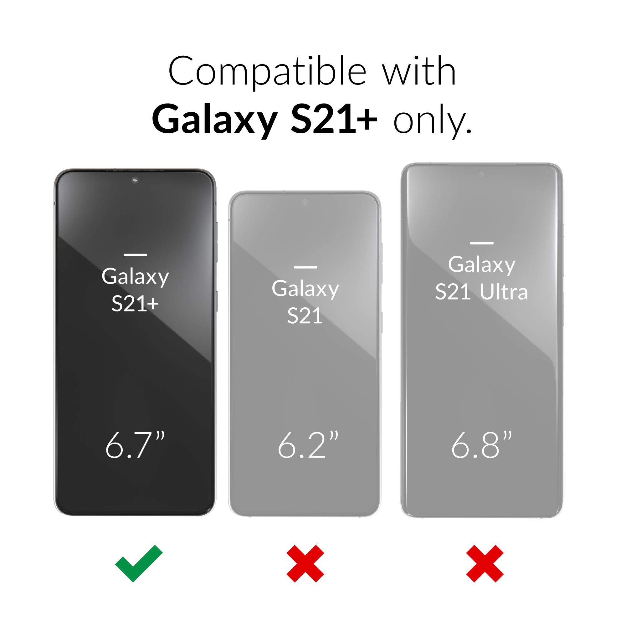 Foto 2 | Funda De Teléfono Crave Dual Guard Para Samsung Galaxy S21+ 5g - Venta Internacional.