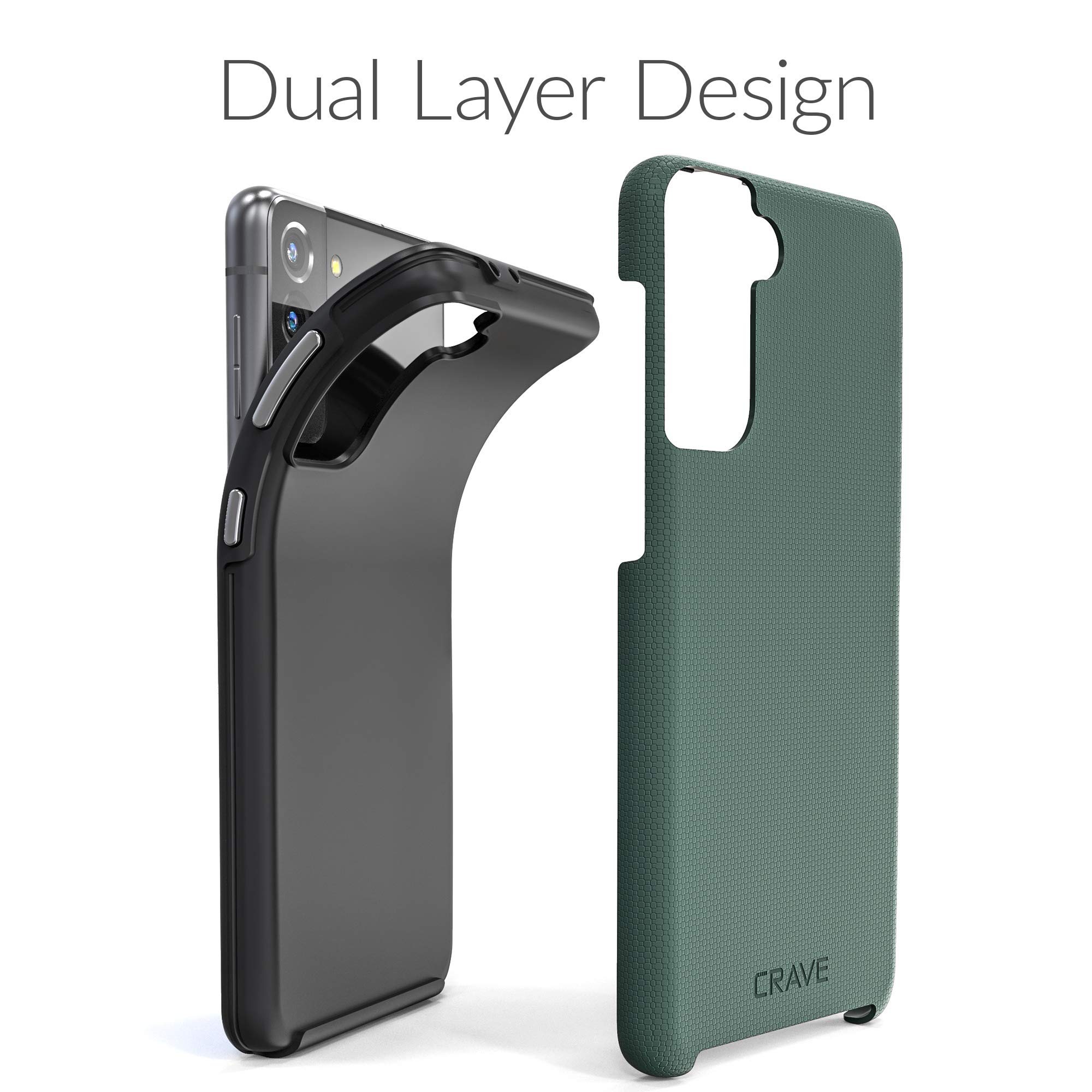 Foto 4 | Funda De Teléfono Crave Dual Guard Para Samsung Galaxy S21+ 5g - Venta Internacional.