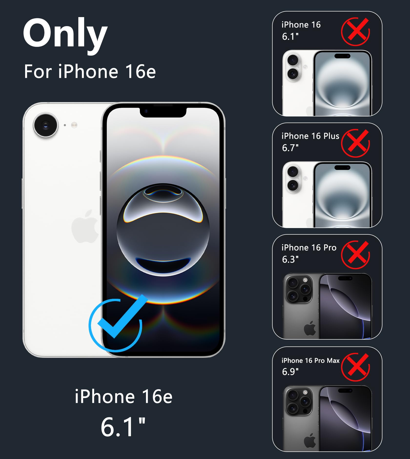 Foto 3 pulgar | Funda De Teléfono Fntcase Para Iphone Se 4 Con Purpurina Transparente - Venta Internacional.