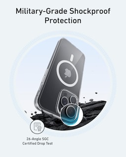 Foto 4 | Funda De Teléfono Anker Maggo Clear Magmagmagic Para Iphone 16 Pro Max - Venta Internacional.