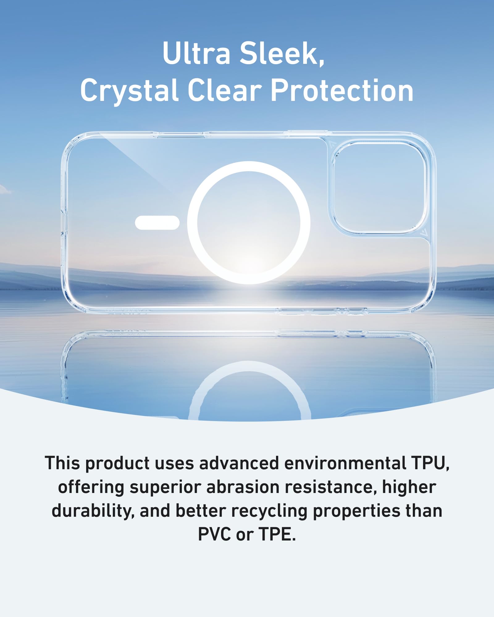 Foto 7 pulgar | Funda De Teléfono Anker Maggo Clear Magmagmagic Para Iphone 16 Pro Max - Venta Internacional.